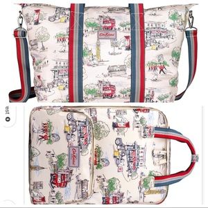 Cath Kidston Backpack and Overnight bag NWT